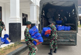 Kodam Iskandar Muda Galang Bantuan untuk Korban Gempa Bumi Myanmar
