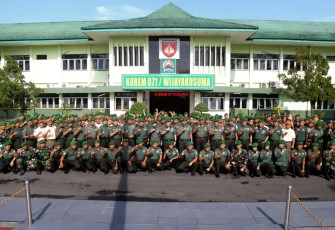 Korem 071/Wijayakusuma Halal Bi Halal Pasca Idul Fitri