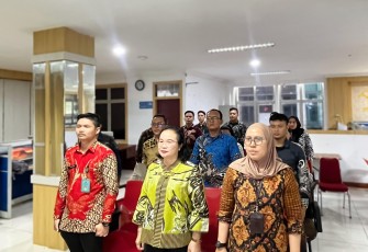 Jajaran KemenHAM Sumut-Kepri Ikuti Rapat Secara Daring 