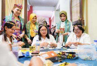 DWP-Dekranas Gelar Pelatihan Kriya Masyarakat Sekitar Tambang