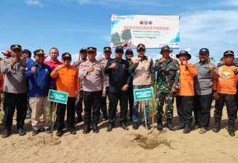 TNI-Polri, BPBD dan Warga Trenggalek Kompak Hadapi Ancaman Bencana