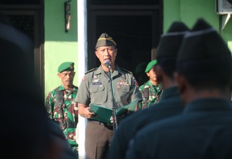 Kodim 0803/Madiun Gelar Upacara Bendera 