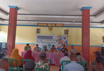 Babinsa Padas Hadiri Penyuluhan Program PTSL di Desa Binaan