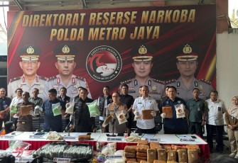 Polda Metro Jaya Musnahkan 315,7 Kg Narkotika Hasil Sitaan Februari–April 2025