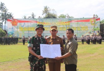 Pembukaan TMMD ke 124 TA 2025 Kodim 0824/Jember