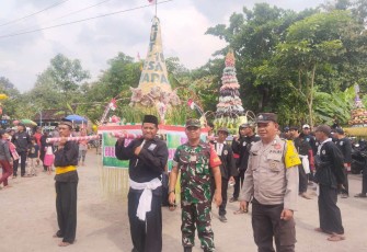 Kirab budaya wilayah desa binaan 