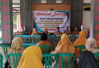 Tim verifikasi lomba wilayah desa binaan 