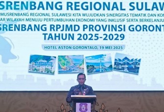 Dirjen Bangda Kemendagri Restuardy Daud 