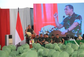 Pangdam V Brawijaya Mayjen TNI Rudy Saladin 