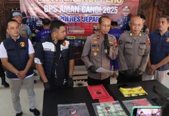 Polisi Tangkap Sejumlah Pencuri Mesin Traktor di Batealit Jepara