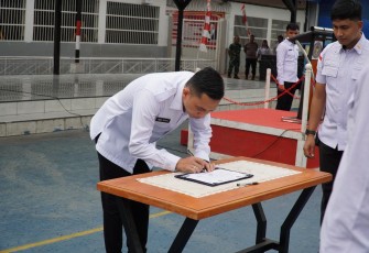 Deklarasi Komitmen Bersama di Gelar Rutan Kelas I Medan