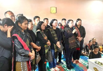 Kementerian HAM Sumut Kunjungi Rumah Duka Berikan Penghormatan Terakhit