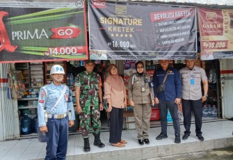 Anggota Koramil 0803/12 Dolopo Bersama Instansi Terkait Gelar Operasi Pemberantasan BKC HT