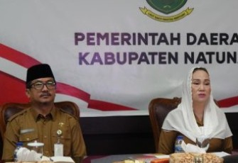 Bupati Natuna dan Sekda Gelar Musrembang RPJMD 2025-2029 Melalui Zoom Meeiting