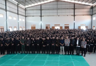 Dandim Madiun Hadiri Pembekalan Wawasan Kebangsaan Calon Warga Baru PSHT Tahun 2025