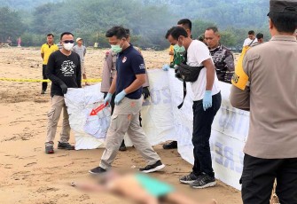 Penemuan mayat wanita di pantai Teleng Ria Pacitan
