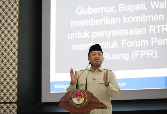Menteri Agraria dan Tata Ruang/Kepala Badan Pertanahan Nasional (ATR/BPN), Nusron Wahid