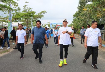 Bupati Bintan Ikuti Ajang Fun Run 5K Susuri Pesona Alam Bintan