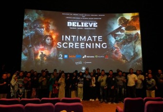 Nobar film Believe di Madiun