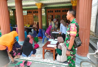 Bukti Nyata Babinsa Peduli Kesehatan Warganya Terutama Lansia
