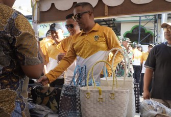 Dandim 0803/Madiun Hadiri Pembukaan Bakti Sosial Terpadu Pemkab Madiun 