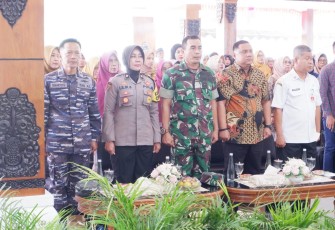 Hadiri Peringatan Hari Koperasi Ke-78, Kasdim Pacitan Komitmen Dukung Ketahanan Ekonomi Lokal