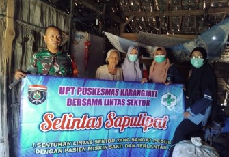 Salah Satu Bentuk Kepedulian Babinsa Koramil Karangjati Kepada Masyarakat Binaan