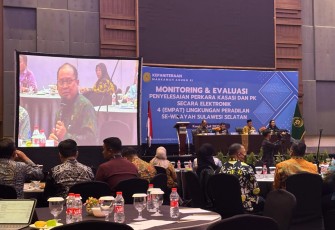 Badan Keahlian DPR RI menyelenggarakan Focus Group Disccussion (FGD) Rancangan Undang-Undang (RUU) Jabatan Hakim di Hotel Sheraton Makassar, Kamis tanggal 31 Juli 2025