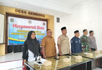 Babinsa 0801/03 Arjosari Berperan Aktif Turut Partisipasi