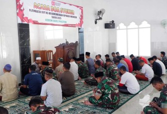 Doa bersama prajurit Kodim 0801/Pacitan