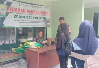 Penyaluran Beras SPHP Kodim Pacitan