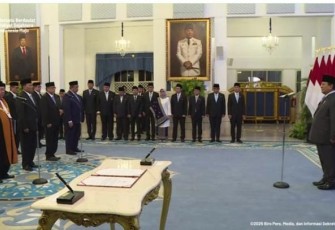 Presiden Lantik Irjen Pol Suyudi Ario Seto jadi Kepala BNN RI