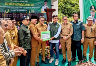 Bupati Welly Suhery Luncurkan Destinasi Ekowisata Hutan Nagari Sundata Selatan