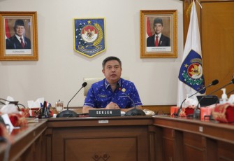 Sekretaris Jenderal (Sekjen) Kementerian Dalam Negeri (Kemendagri) Tomsi Tohir 