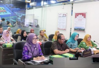 Kegiatan penilaian dan presentasi kompetisi inovasi daerah Jawa Tengah, di Sambernyawa Information Center (SIC) Diskominfo Karanganyar, Selasa (2/9/2025)
