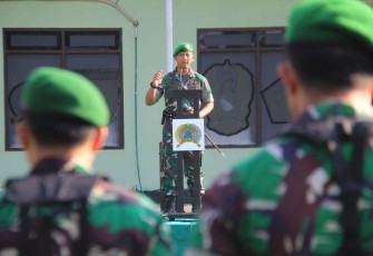Apel Siaga Kodim 0806/Trenggalek: Dandim Isnanto Roy Tegaskan Trenggalek Harus Tetap Kondusif