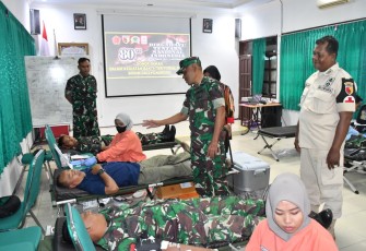 Kodim Ponorogo Gelar Donor Darah