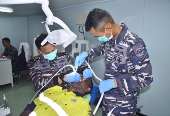 TNI AL Gelar Bakti Sosial dan Kesehatan untuk Masyarakat Papua Nugini 