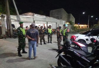 Patroli gabungan wilayah Kodim 0803/Madiun