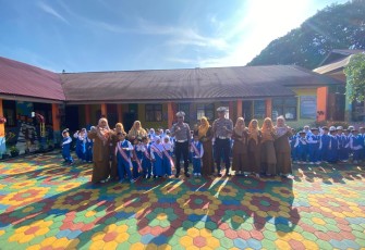 Sat Lantas Polres Pasaman Barat Gelar Kegiatan Polisi Sahabat Anak