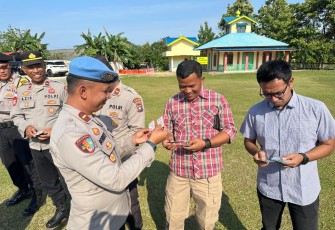 Polres Bintan Melaksanakan Gaktiplin di Mapolsek Bintan Utara dan Mako Satpolairud Polres Bintan