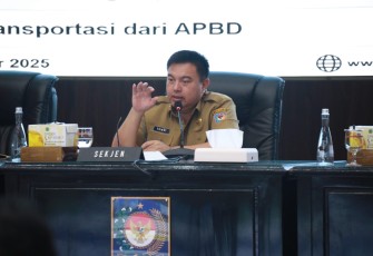 Sekretaris Jenderal (Sekjen) Kementerian Dalam Negeri (Kemendagri) Tomsi Tohir