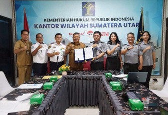 Harmonisasi Ranperwal di Kanwil Hukum Sumut, Senin (6/10)