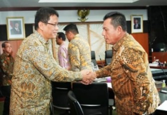 Audiensi Bersama Menkeu Purbaya Gubernur Ansar Berikan Masukan Terkait Dana Transfer ke Daerah 