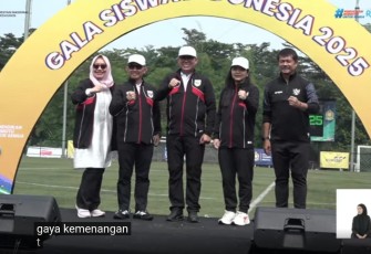 Pembukaan training center GSI 2025 tingkat SMP di Bogor