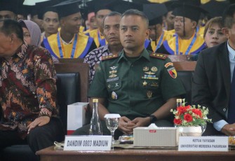Dandim 0803/Madiun Letkol Kav Widhi Bayu Sudibyo 