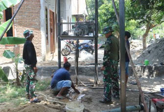 Sumur bor TMMD ke 126 Kodim Takalar 
