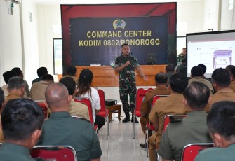 Dandim 0802/Ponorogo Letkol Arh Farauk Saputra 
