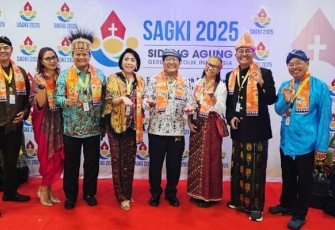 Keuskupan TNI-Polri dalam SAGKI 2025 di Jakarta 