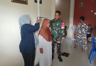 Posyandu lansia wilayah desa binaan 